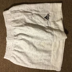 Men’s adidas white shorts